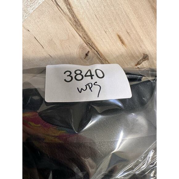 Assets by Spanx Women's All Over Faux Leather Leggings Black Size Small - Picture 7 of 7